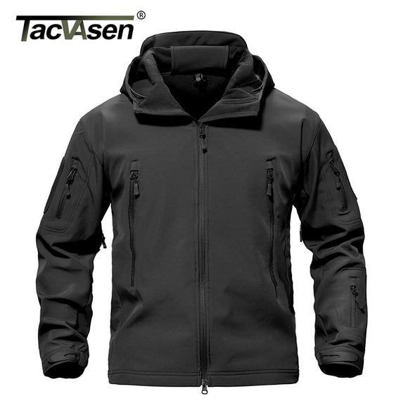 TACVASEN Army Camouflage Airsoft Jacket Men Military Tactical Jacket Winter Waterproof Softshell Jacket Windbreaker Hunt Clothes|hunting clothes|military tactical jackettactical jacket