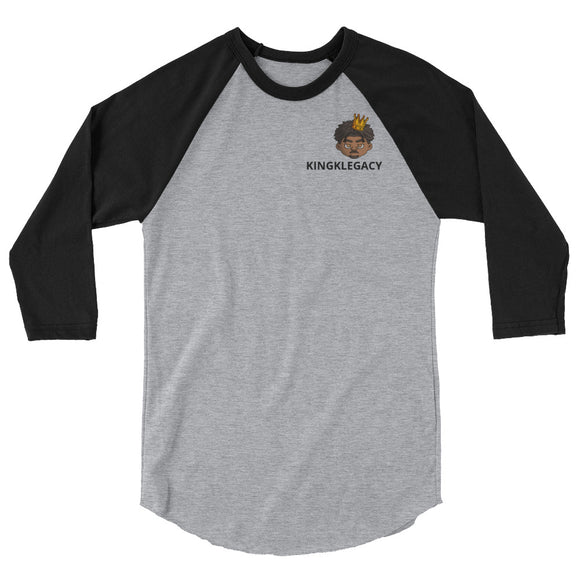 3/4 sleeve raglan shirt